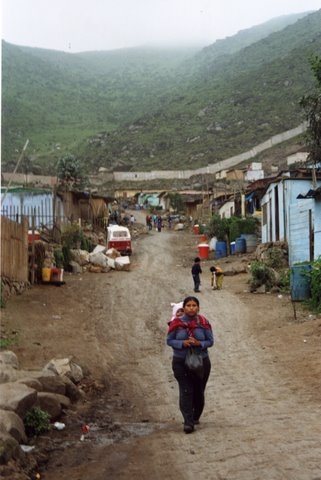 Spain ,Artist : José Javier Santa Hernández , Title: The Outskirts of the World,  Country: Jose Galvez Young Village. Outskirt of Lima (Peru)- Caption: " An image of poverty appears in the north, the south,the east and the west, but each image shows one second of hope". Karit NGO Sanitation project.