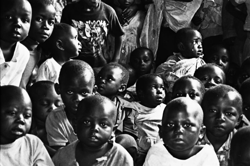 Légende photo 3 : le Centre d’accueil de Goma abrite également une crèche, et un centre médical pour les enfants en bas âge.