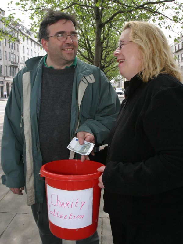 Ireland, Artist: John McElroy, Title: Freely you have received, freely give