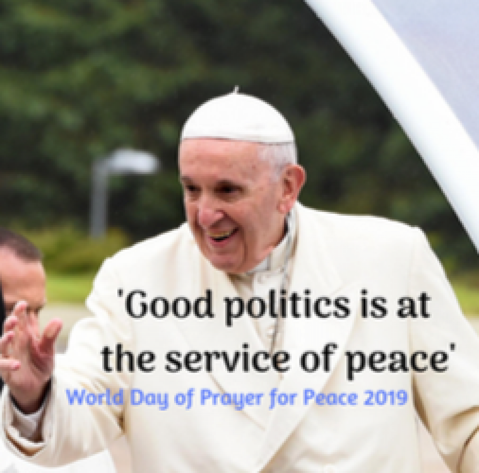 INVITATION: Good politics at the service of peace