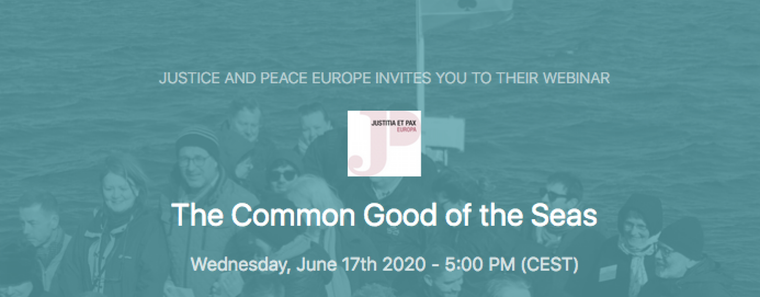 Justice & Peace Europe Webinar on the "Common Good of the Seas"